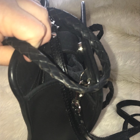 Brighton Black Cross Body/Top Handel Bag - Picture 5 of 8